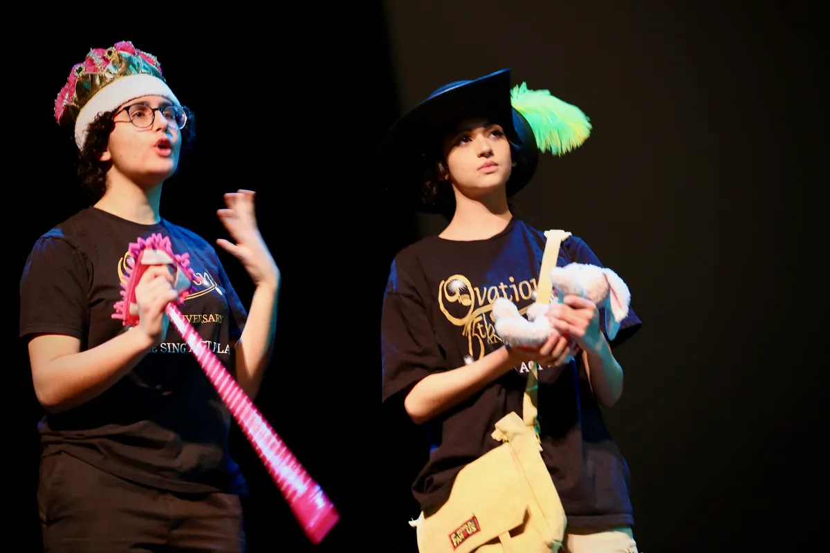 Comedy Class Students Performing